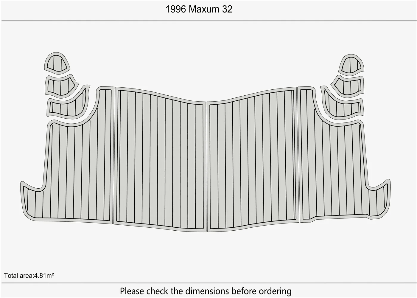 1996 Maxum 32