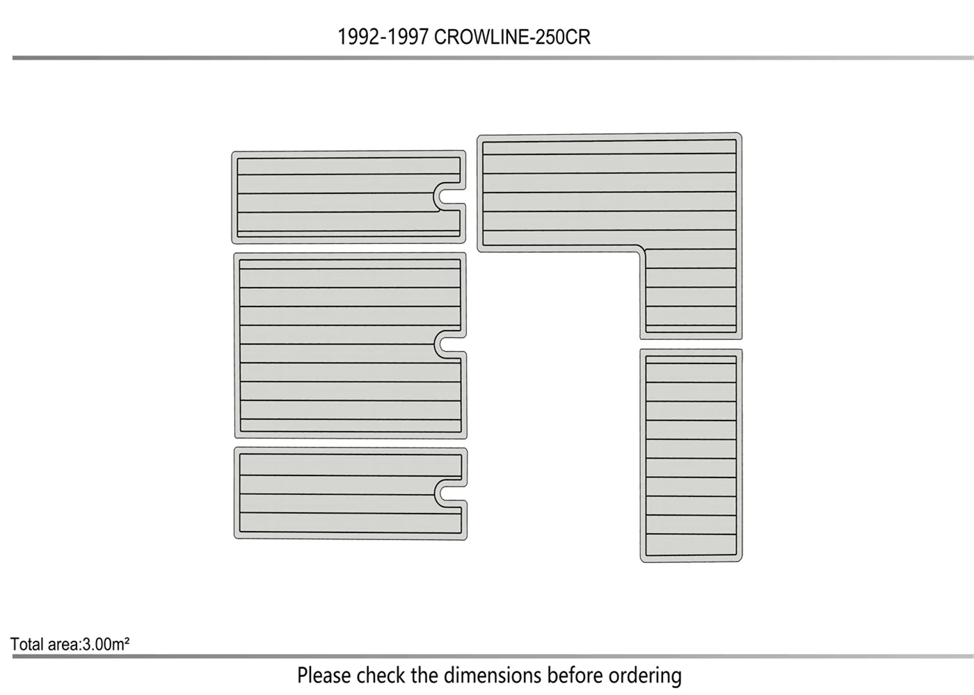 1992-1997 Crownline 250 CR
