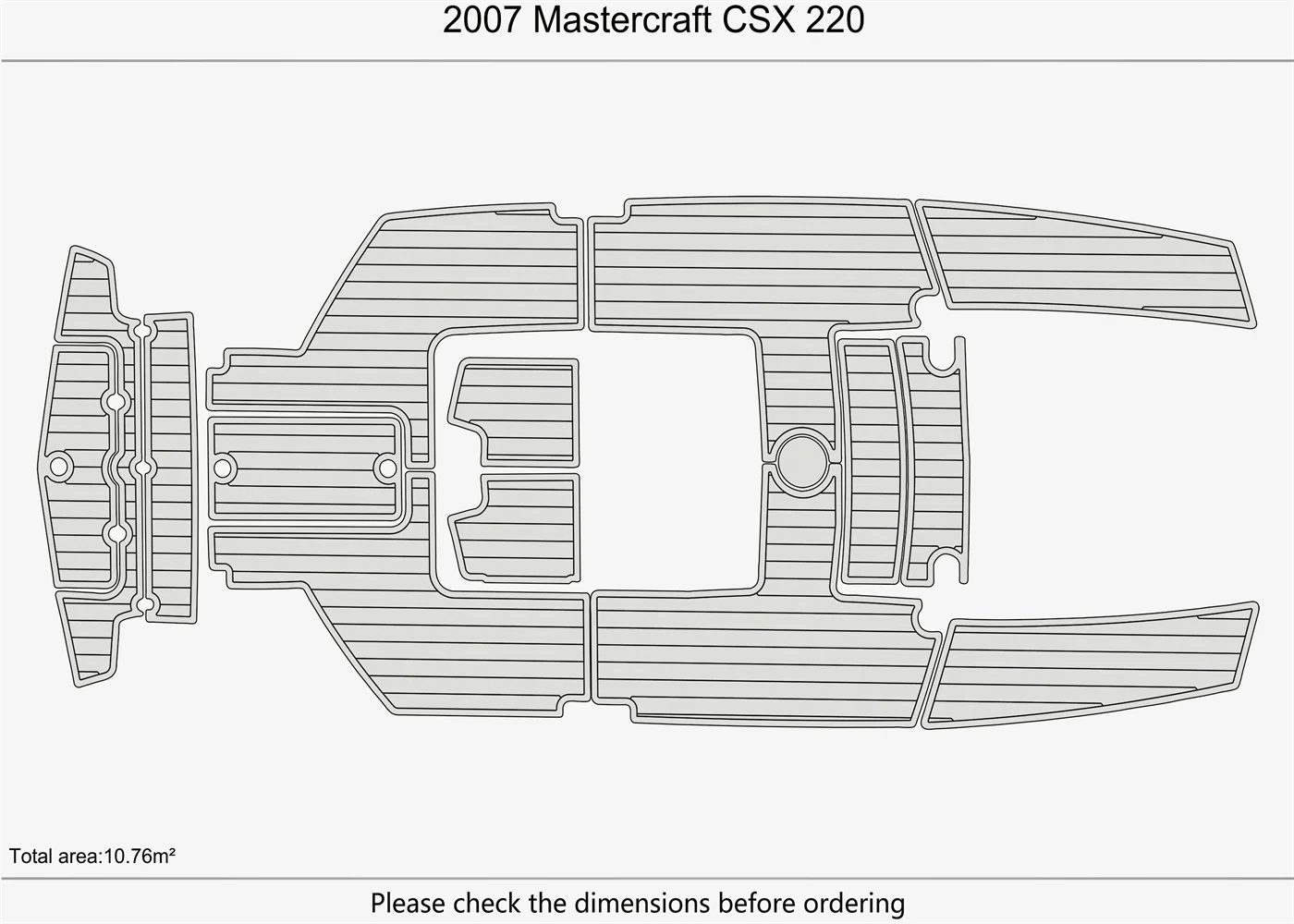 2007 Mastercraft CSX 220