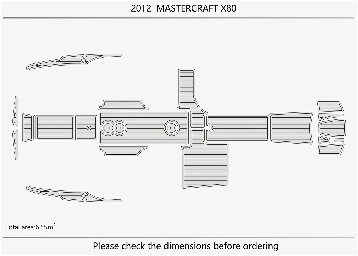 2012 Mastercarft X80