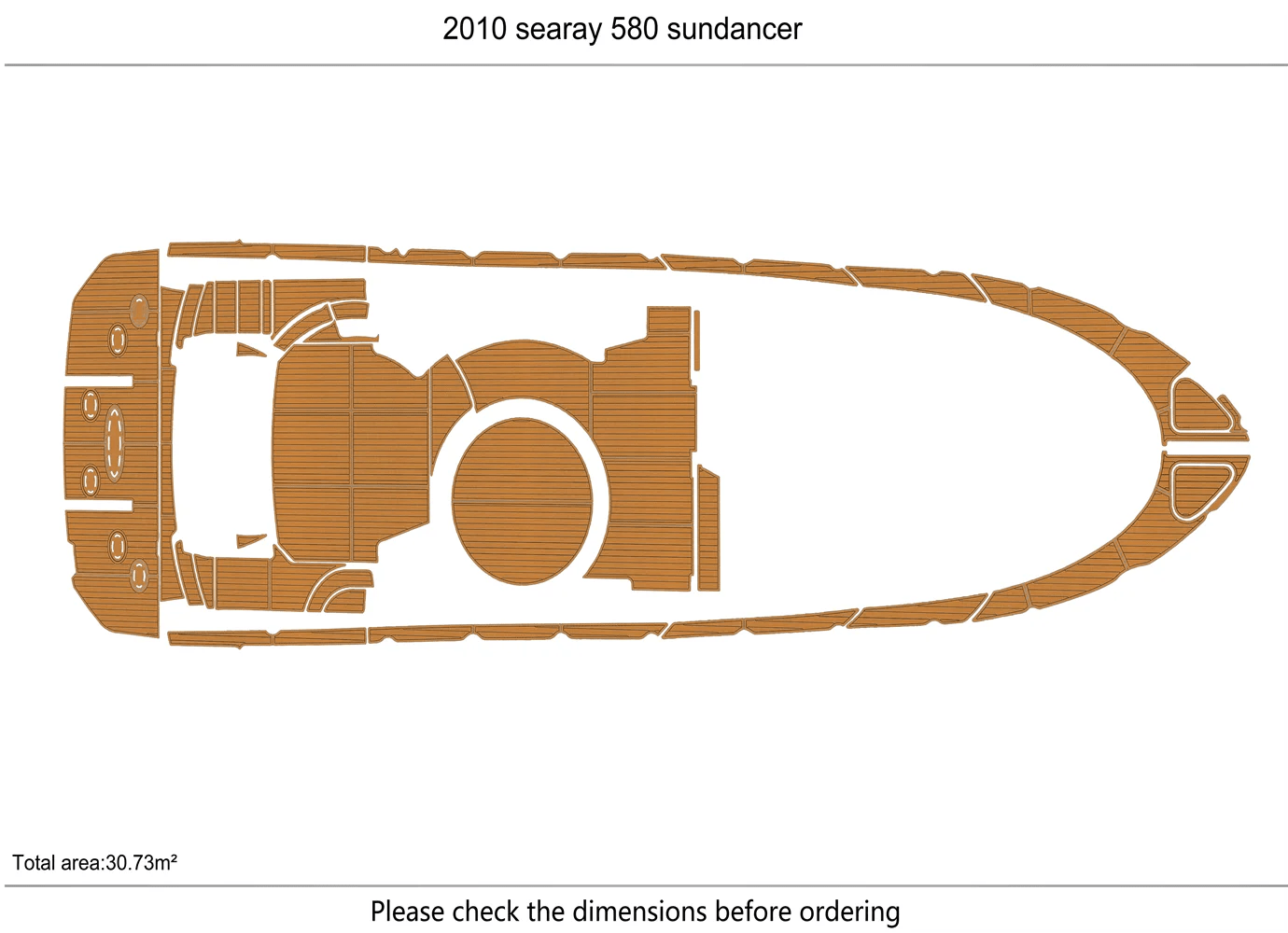2010-2015 sea ray 580 sundancer