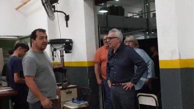 Zamora recorrió obras de remodelación en la Escuela Técnica 2 Zamora recorrió obras de remodelación en la Escuela Técnica 2