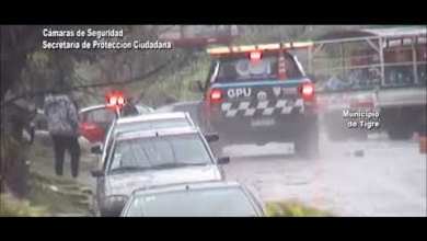Roba un auto en Pacheco y cae tras frenética persecución Roba un auto en Pacheco y cae tras frenética persecución