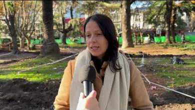 Empezaron las obras para renovar la Plaza Vicente López y Planes Empezaron las obras para renovar la Plaza Vicente López y Planes