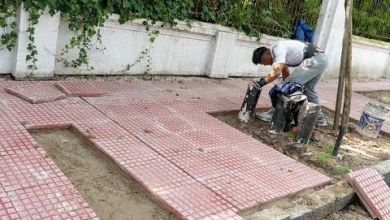 Renuevan veredas en el casco histórico de San Isidro Renuevan veredas en el casco histórico de San Isidro