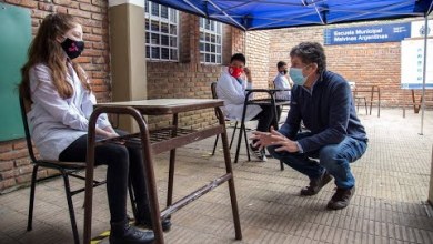 La primera escuela que reabrió es de San Isidro La primera escuela que reabrió es de San Isidro