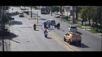 Motociclista resulta herida en un choque Motociclista resulta herida en un choque