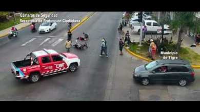 Chocan un menor en moto y un automovilista alcoholizado en Benavídez Chocan un menor en moto y un automovilista alcoholizado en Benavídez