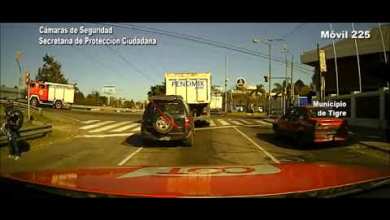 Triple choque y explosión en la Panamericana Triple choque y explosión en la Panamericana