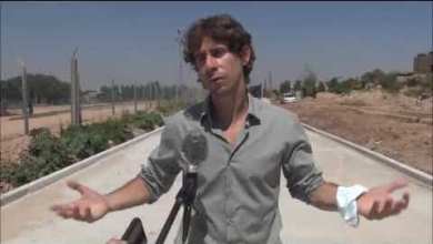 Andreotti recorrió la apertura de Rivadavia hacia el río Andreotti recorrió la apertura de Rivadavia hacia el río