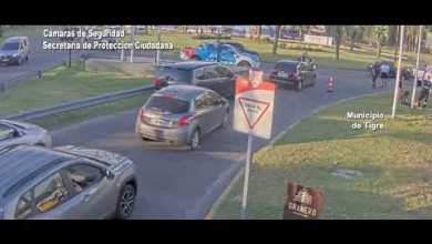 Dos heridos tras espectacular choque y vuelco en Rincón Dos heridos tras espectacular choque y vuelco en Rincón