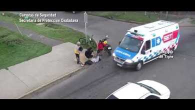 Ciclista fue atropellado tras una maniobra imprudente y voló por el aire Ciclista fue atropellado tras una maniobra imprudente y voló por el aire