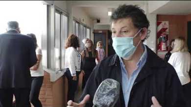 Posse visitó el Colegio Cervantes, en la vuelta a clases Posse visitó el Colegio Cervantes, en la vuelta a clases