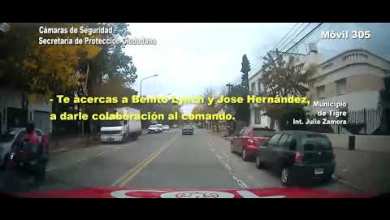Motociclista atropelló a una mujer, escapó y lo detuvieron Motociclista atropelló a una mujer, escapó y lo detuvieron
