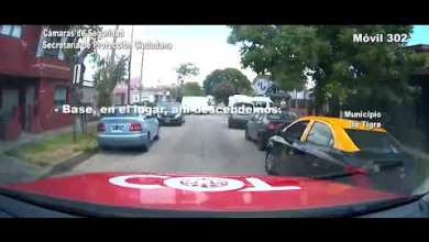 Una motociclista resultó herida en un accidente Una motociclista resultó herida en un accidente