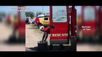 Impactante incendio en Benavidez Impactante incendio en Benavidez