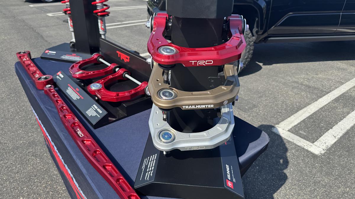 Toyota Makes Your TRD Pro Control Arms Alongside NASCAR Parts In California Toyota Makes Your TRD Pro Control Arms Alongside NASCAR Parts In California