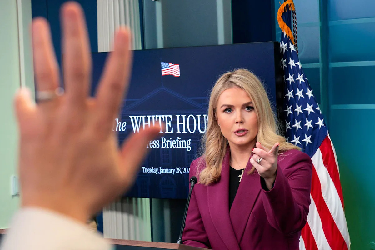 Leavitt dodges questions about Epstein documents Leavitt dodges questions about Epstein documents