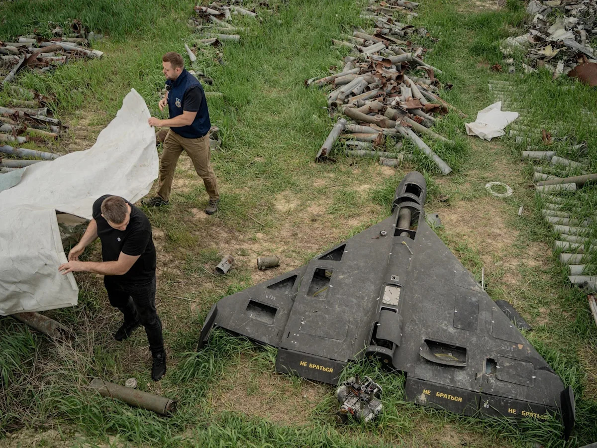 Ukraine says a massive Russian overnight missile and drone barrage was packed with 100,000 foreign-made parts Ukraine says a massive Russian overnight missile and drone barrage was packed with 100,000 foreign-made parts