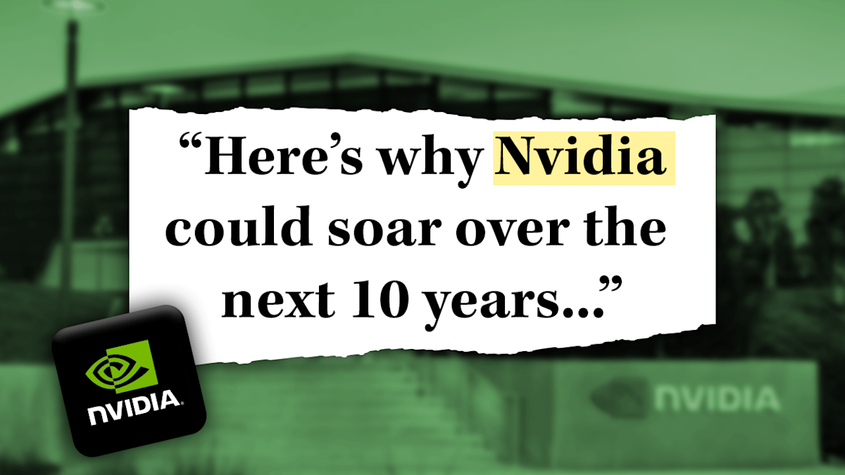 Nvidia (NVDA) Stock Will Soar Over the Next 10 Years. Here’s 1 Reason Why. Nvidia (NVDA) Stock Will Soar Over the Next 10 Years. Here’s 1 Reason Why.