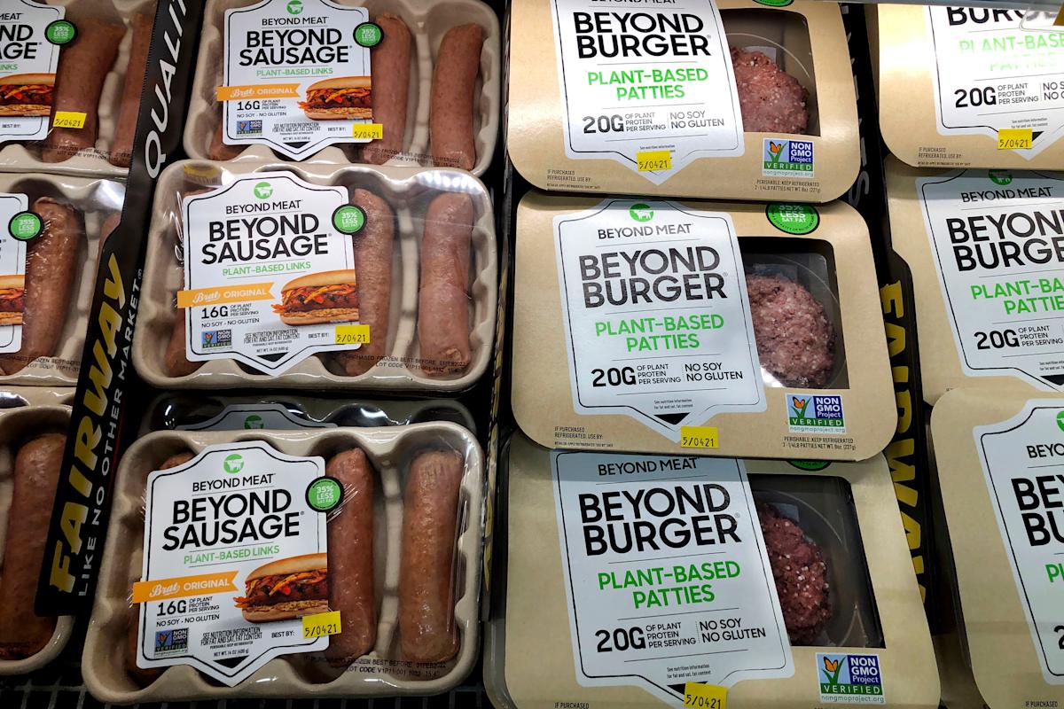 Beyond Meat shares drop below on investor concerns Beyond Meat shares drop below on investor concerns
