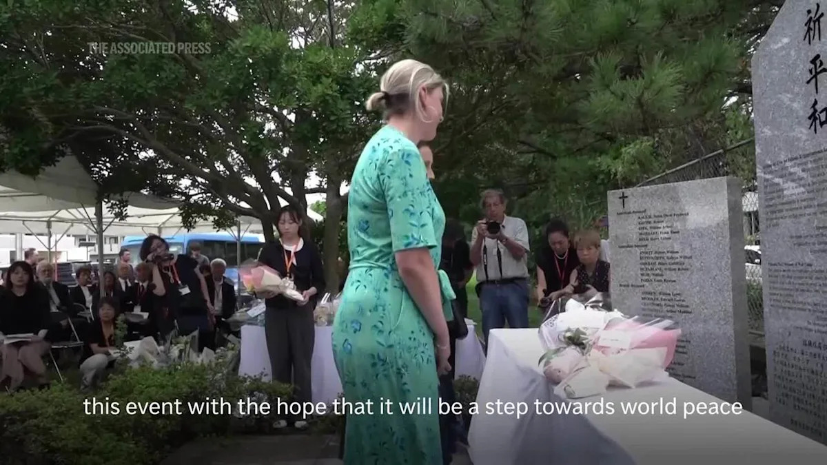 Ceremony held in Nagasaki, Japan to honor WWII Dutch POWs who were held under harsh conditions Ceremony held in Nagasaki, Japan to honor WWII Dutch POWs who were held under harsh conditions
