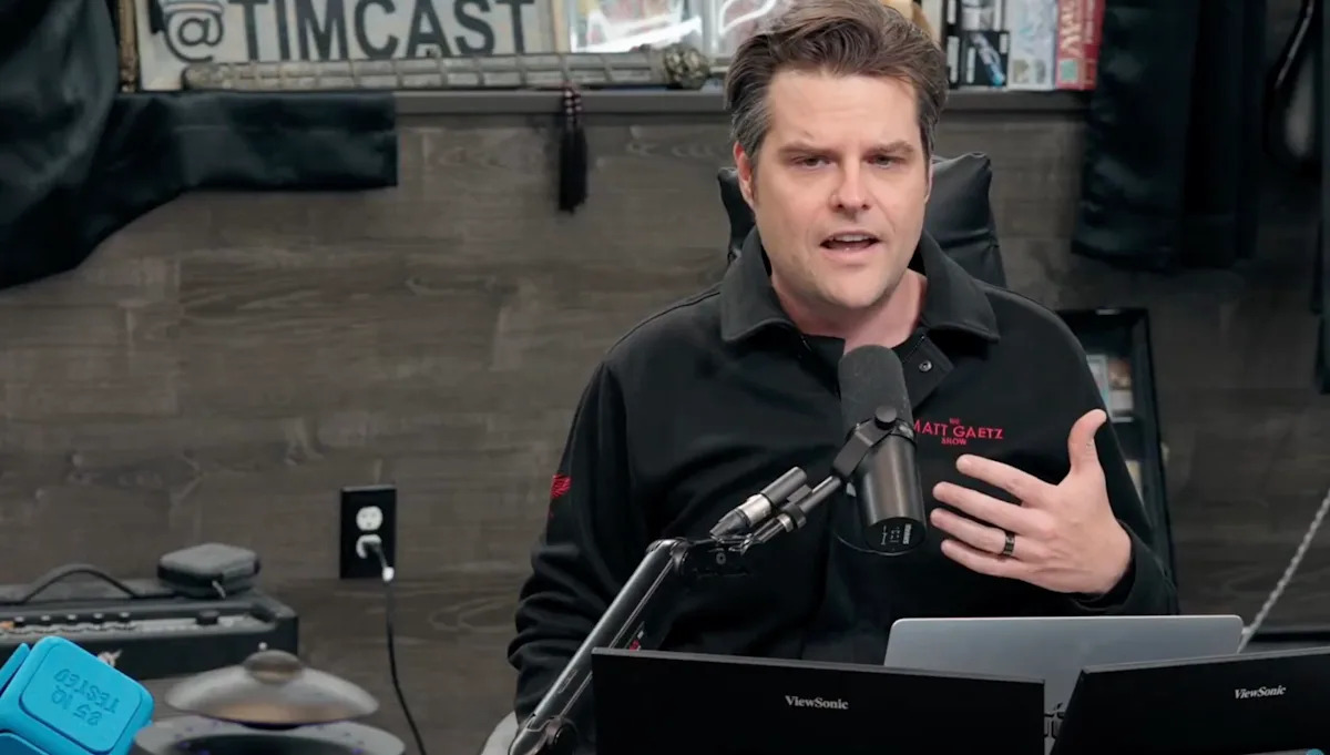 Matt Gaetz Says Members of Congress Had to Wear ‘Demoralizing’ QR Codes For AIPAC Donors to Scan ‘Like a Can of Tomato Soup’ Matt Gaetz Says Members of Congress Had to Wear ‘Demoralizing’ QR Codes For AIPAC Donors to Scan ‘Like a Can of Tomato Soup’