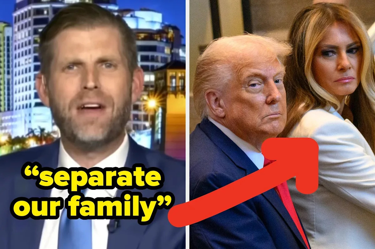 Eric Trump Made An Unexpected Claim On Live TV About Trump And Melania’s Marriage Eric Trump Made An Unexpected Claim On Live TV About Trump And Melania’s Marriage