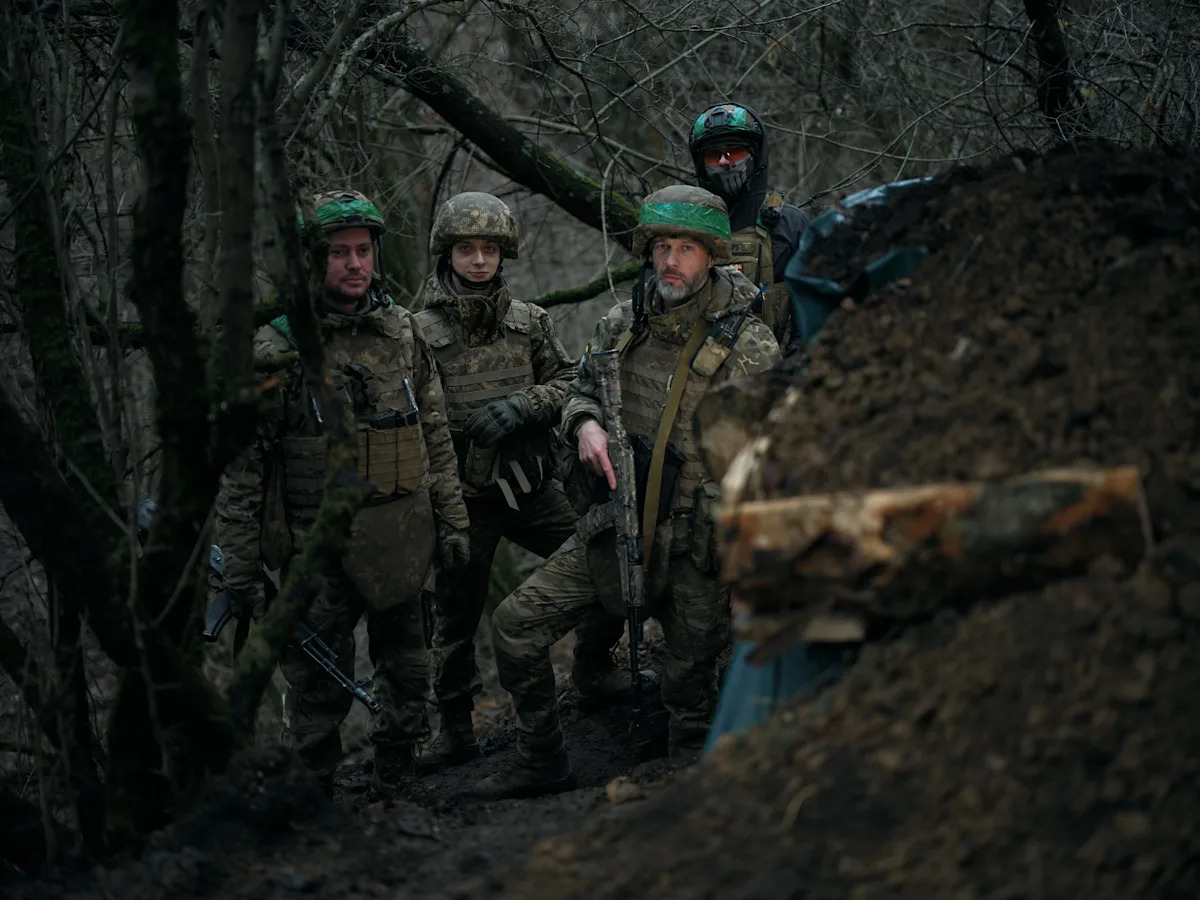 Ukrainians are fortifying and flooding underground pipes because Russian troops keep trying to crawl or walk in them Ukrainians are fortifying and flooding underground pipes because Russian troops keep trying to crawl or walk in them