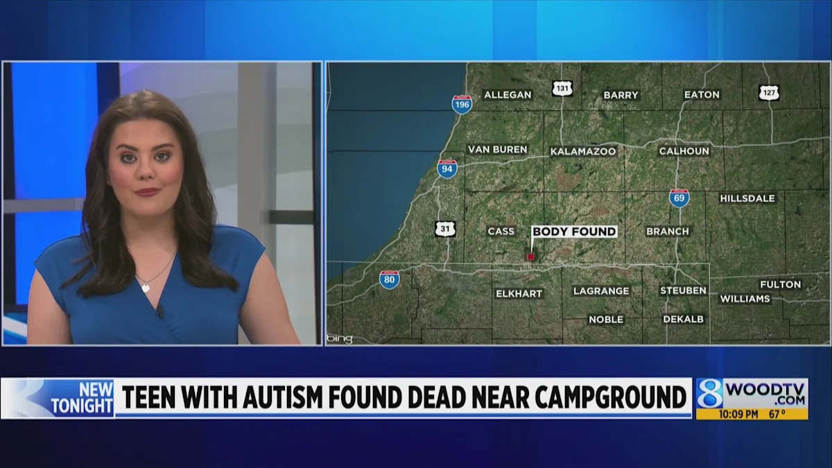 Teen with autism found dead after wandering from camper Teen with autism found dead after wandering from camper